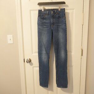 Dark Wash Levi's 501® Original Fit Jeans